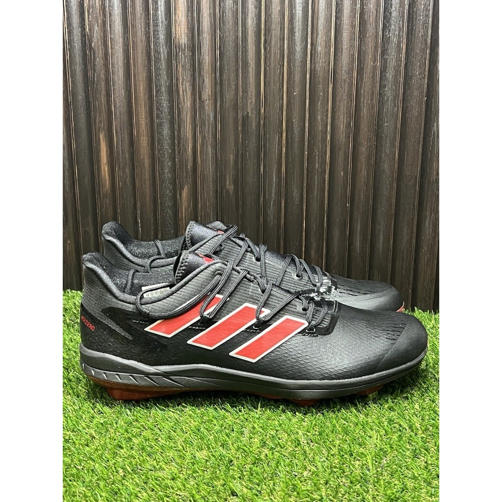 Size 14 -ADIDAS Adizero Afterburner 8 Metal Baseball Cleats Black H00976 Men's